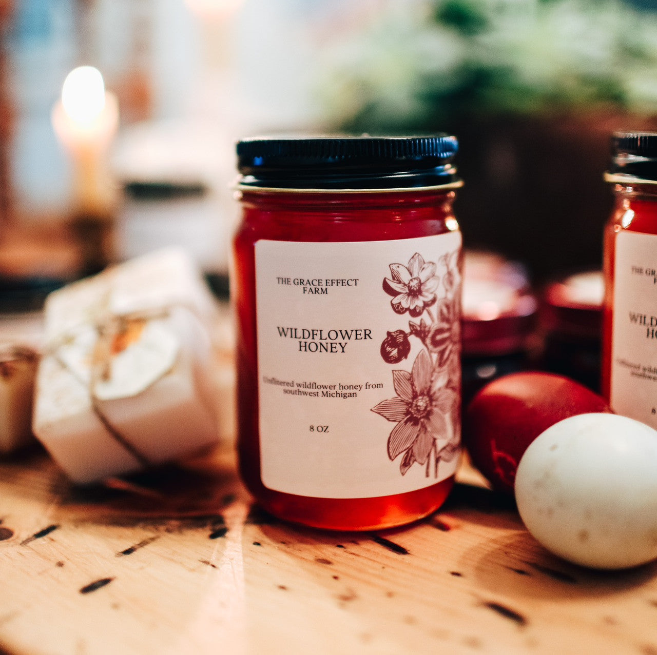 The Grace Effect honey, wildflower honey