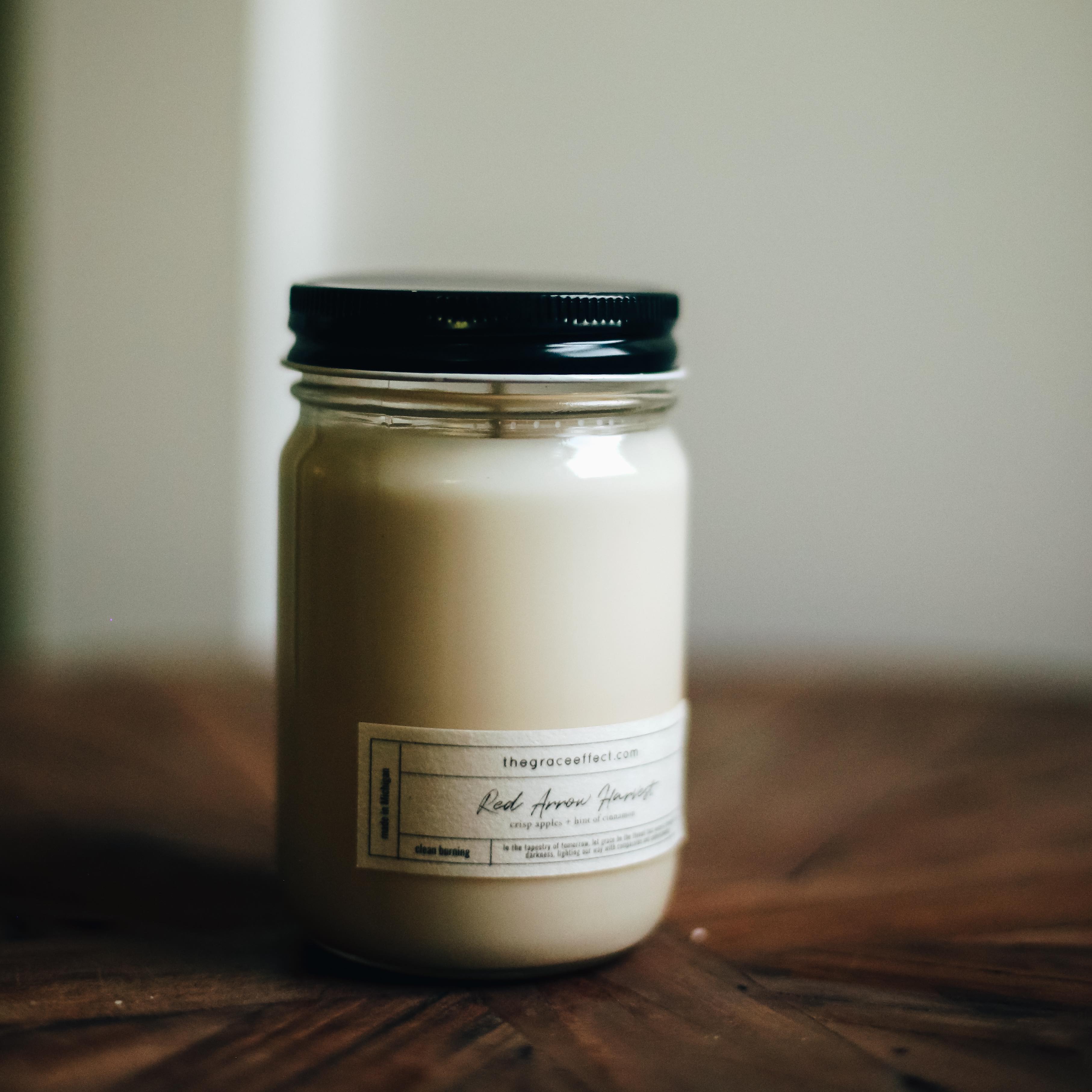 Red Arrow harvest - crisp apples + hint of cinnamon