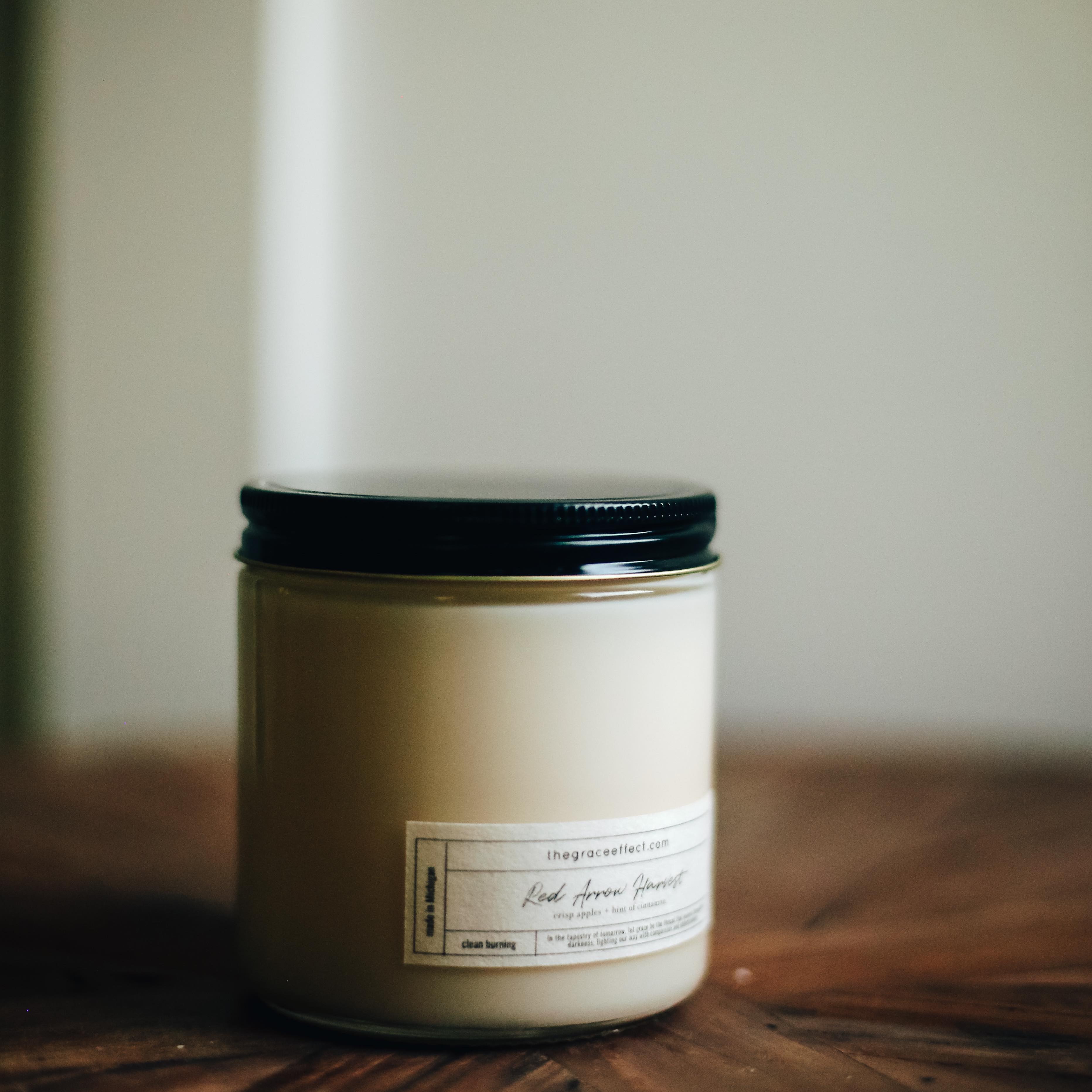 Red Arrow harvest - crisp apples + hint of cinnamon