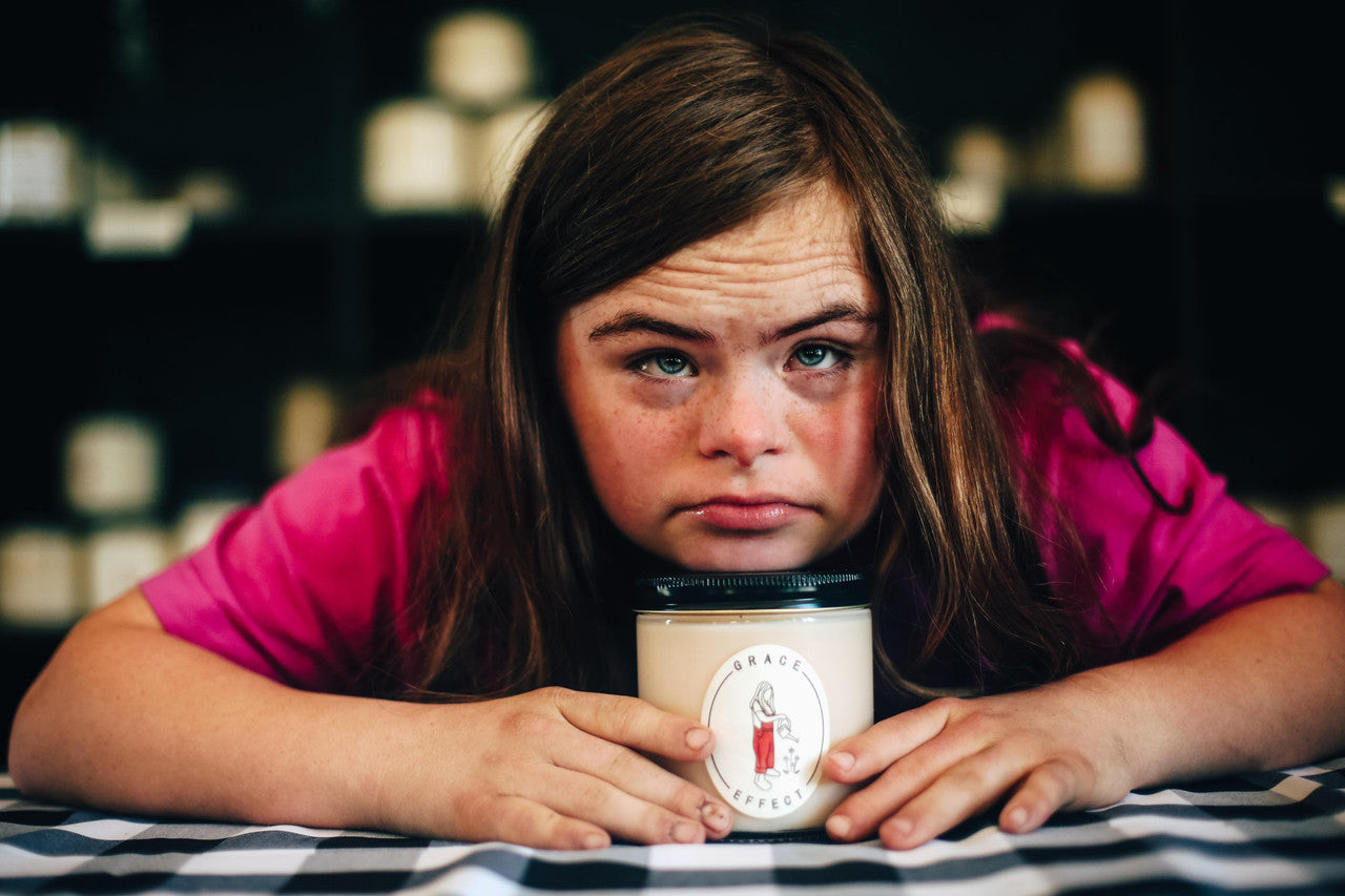 The Grace Effect, Down syndrome, clean burning, clean candle