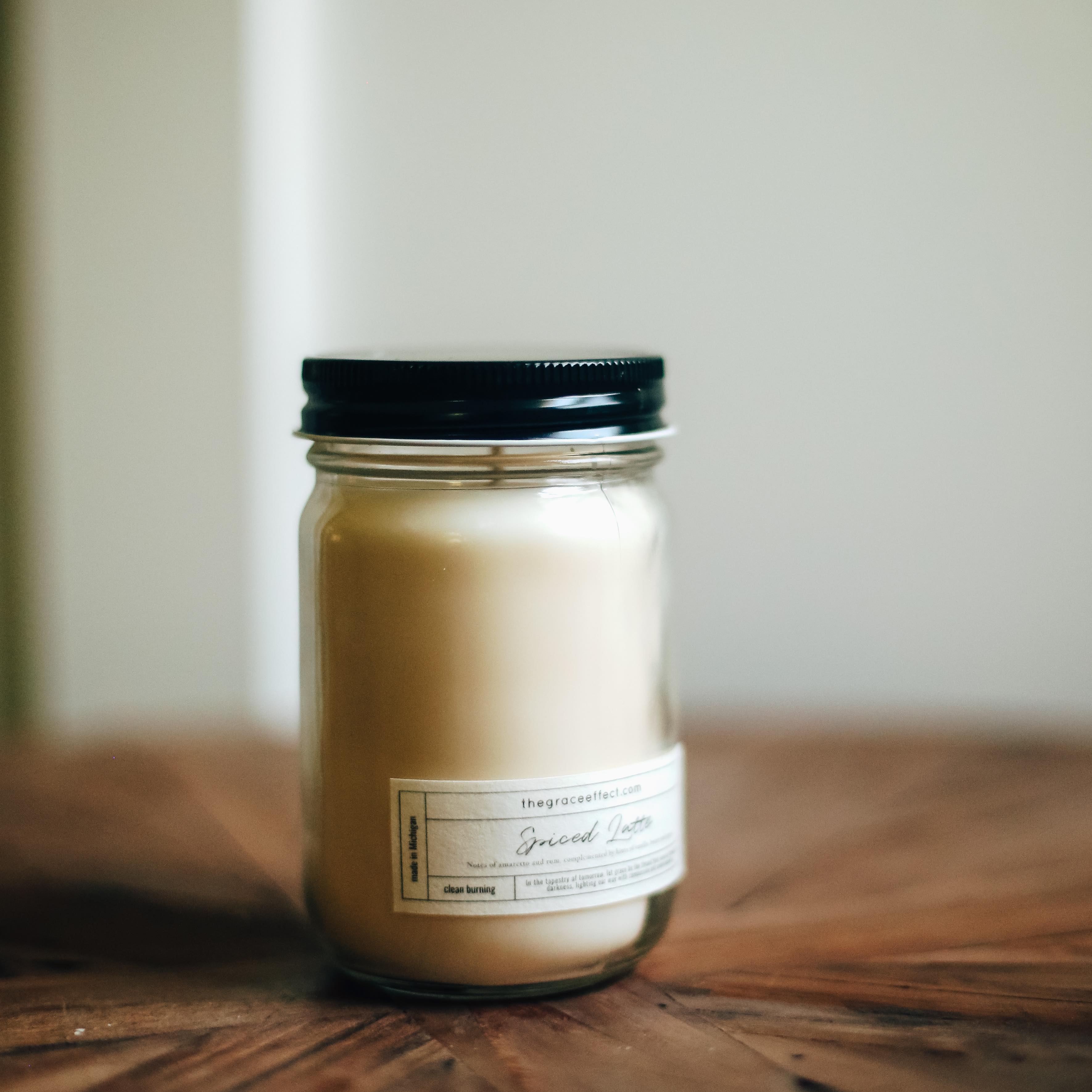 spiced latte - clove + cedarwood + nutmeg + orange