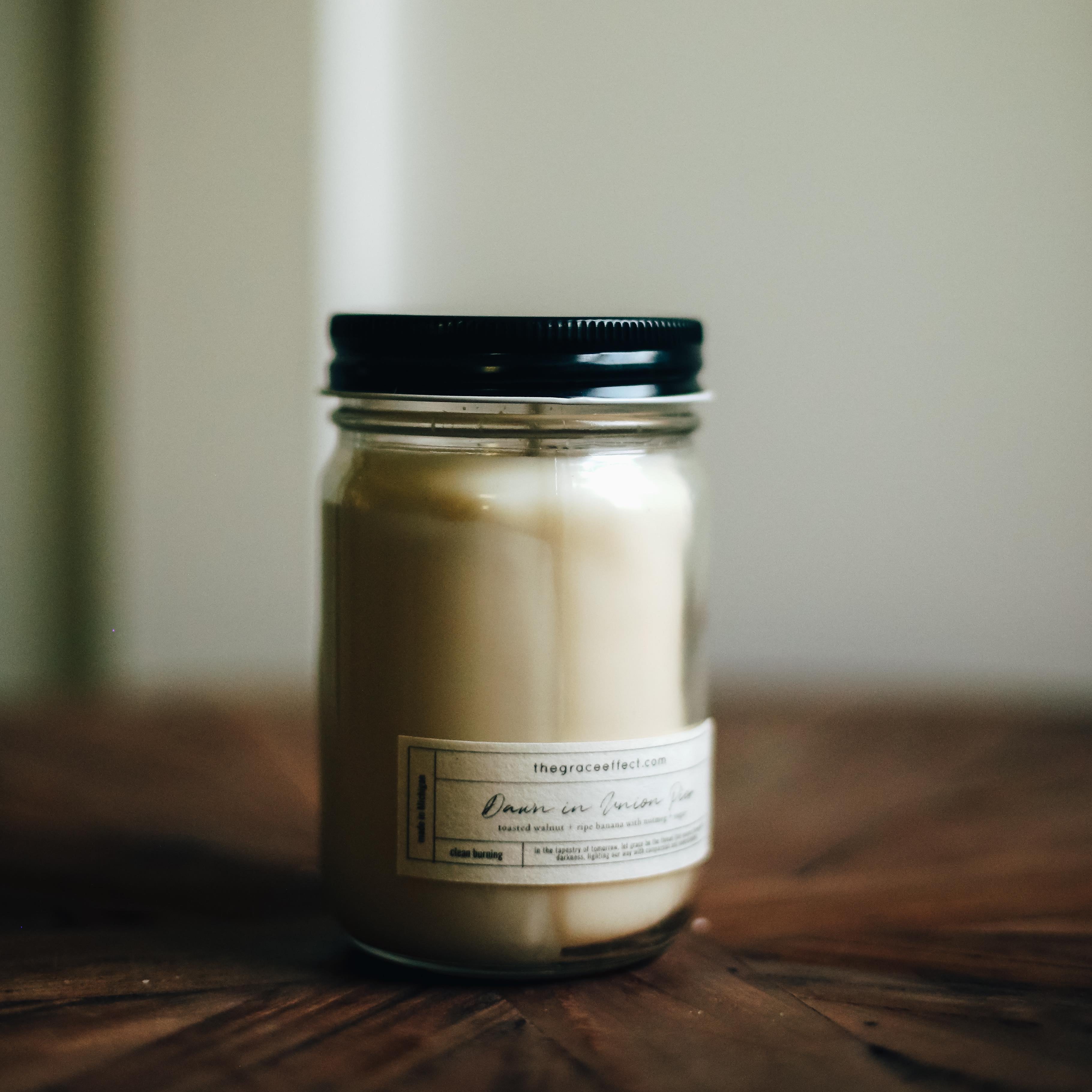 dawn in Union Pier - toasted walnut + ripe banana with nutmeg + sugar