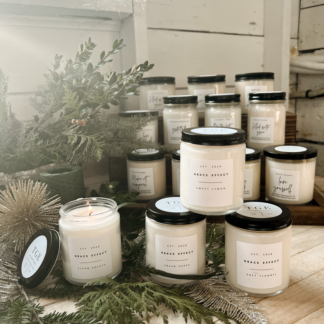 Fresh winter combo, the grace effect